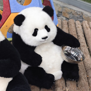 Realistic Panda plushies | Free Shipping