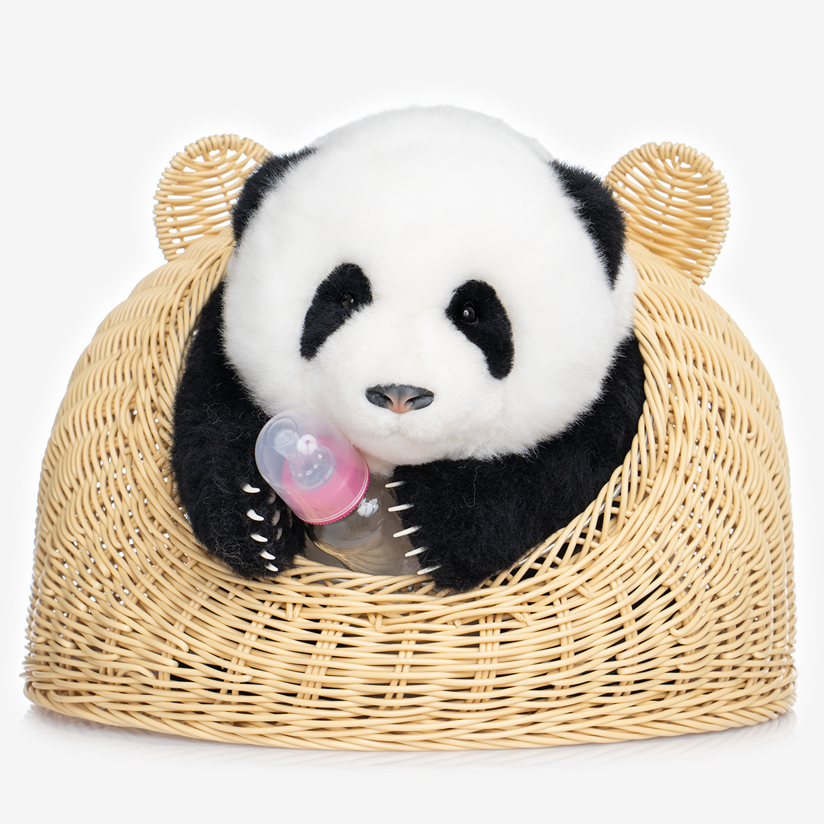 Fluffy Baby Panda Plush Doll, Stuffed Animal Plushies